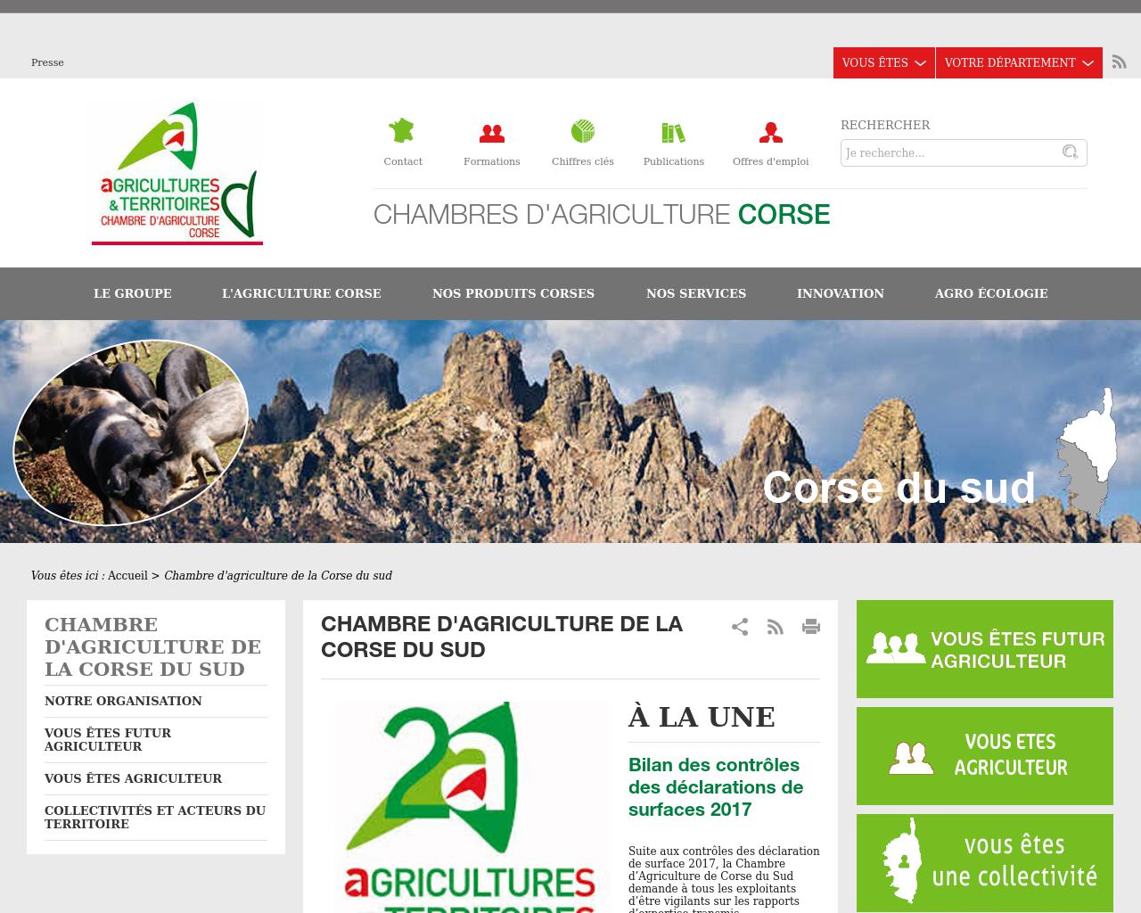 Chambre d'Agriculture de la Corse-du-Sud