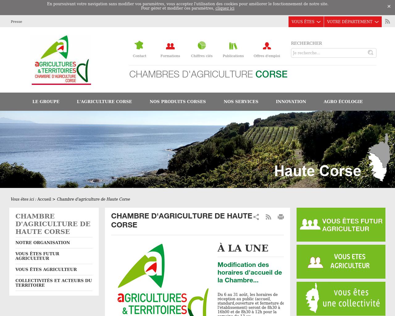 Chambre d'Agriculture de la Haute-Corse