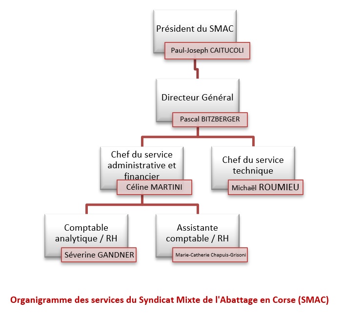 L'organisation du SMAC